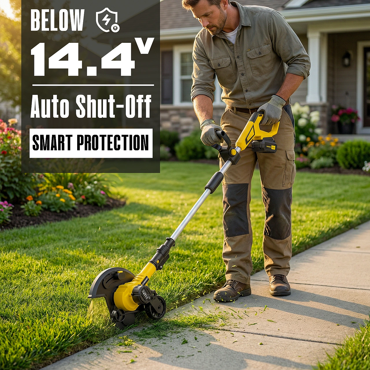 Weed Whacker Product Photography